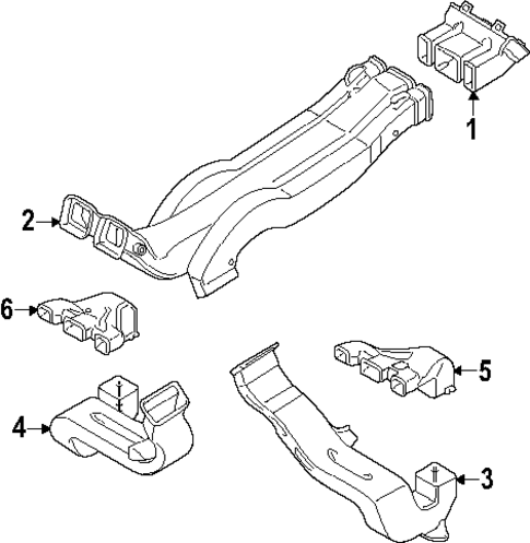 Ducts for 2024 Porsche Cayenne #2
