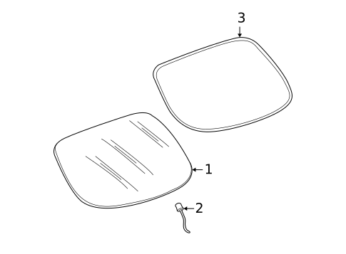 Reveal Moldings for 2004 Buick Regal #0