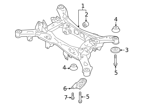 Suspension Mounting for 2021 Subaru Forester #2