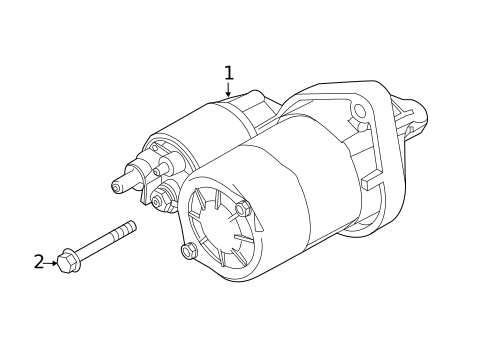 Starter for 2017 Ford Focus #0