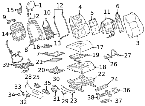 Heated Seats for 2022 Cadillac XT4 #3