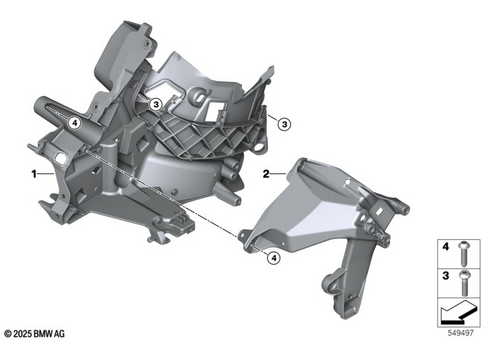 Motorcycle Trim Section, Windshield for 2025 BMW-Motorrad R 1300 RT #11