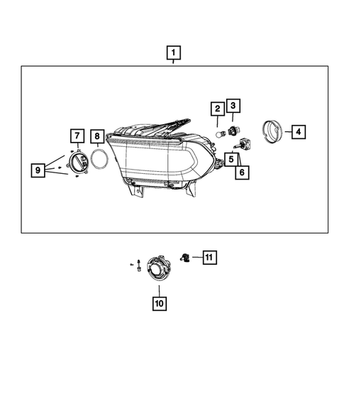 Lamps-Interior and Exterior for 2016 Dodge Durango #0