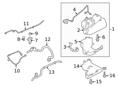 Emission Components for 2017 Land Rover Range Rover Sport #2