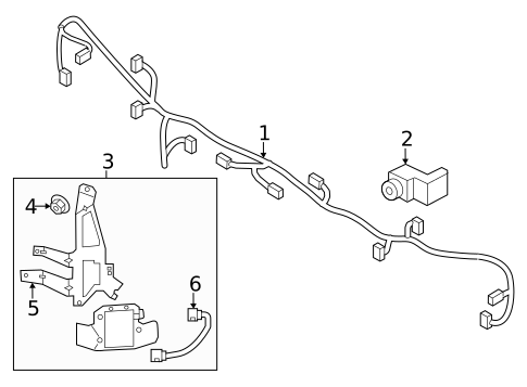 Parking Aid for 2022 Kia Niro #1