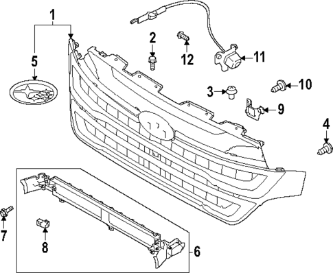 Controls for 2025 Subaru Forester #1
