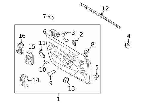 Mirrors for 2010 Hyundai Genesis Coupe #1