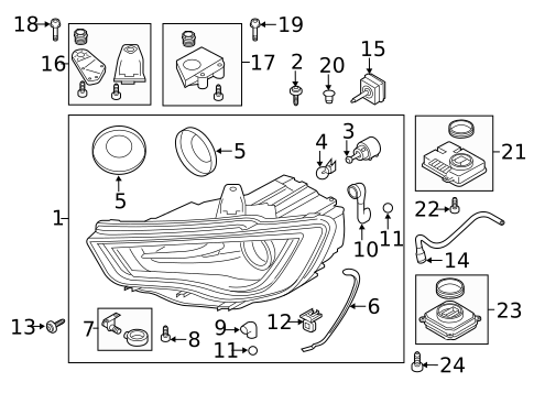 Bulbs - Chassis for 2015 Audi A3 Quattro #4