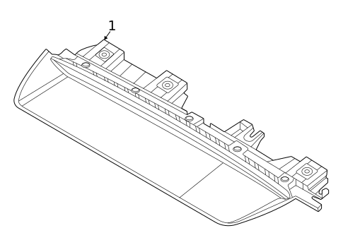 High Mounted Stop Lamp for 2022 Kia K5 #0