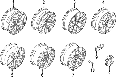 Wheels for 2023 BMW 230i xDrive #0