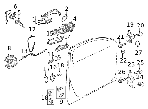 Front Door for 2015 Volkswagen CC #1