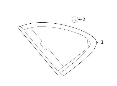 Glass & Hardware for 2025 Porsche Macan #0