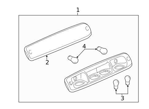 Lighting - Interior for 2011 Chevrolet Silverado 3500 HD #2