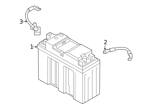 Battery for 2021 BMW Z4 #1