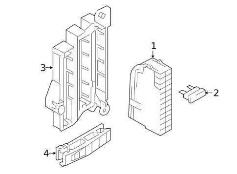 Fuse & Relay for 2018 Audi RS7 #1