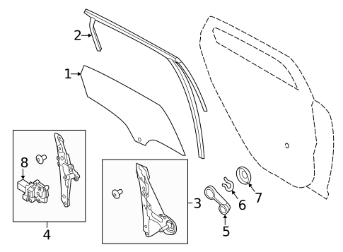 Rear Door for 2013 Ford Focus #0