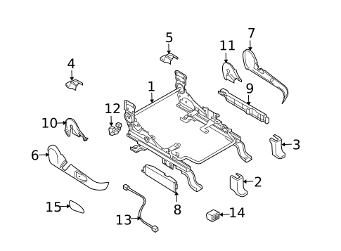 Tracks & Components for 2007 Mazda 5 #1