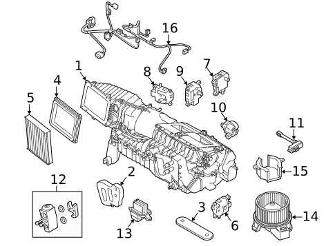 Motors, Core, Case & Related Components for 2012 Ford Mustang #0