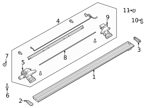 Running Board for 2022 Ford F-150 #0