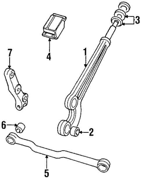 Suspension Components for 1994 Land Rover Discovery #1