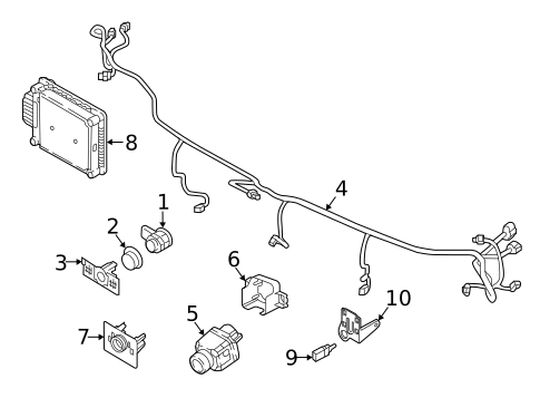 Parking Aid for 2023 Volkswagen Tiguan #0