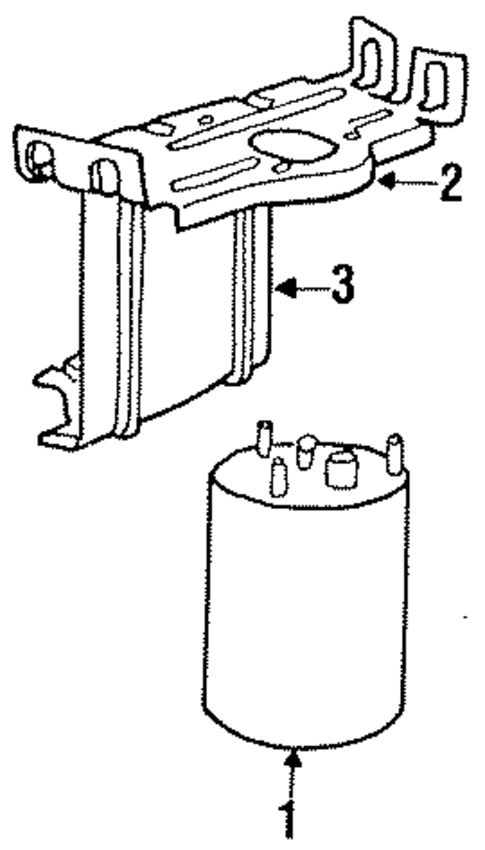 Emission Components for 1997 Chrysler LHS #0