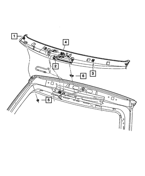 Moldings and Ornamentation for 2007 Chrysler Pacifica #2
