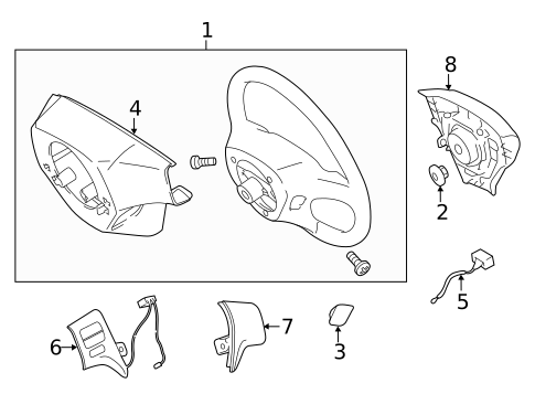 Steering Wheel & Trim for 2011 Toyota Corolla #0