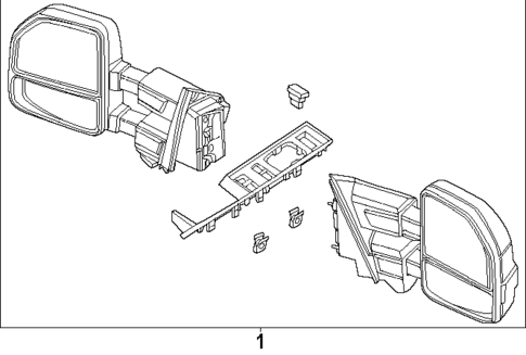 Outside Mirrors for 2022 Ford F-150 Lightning #3