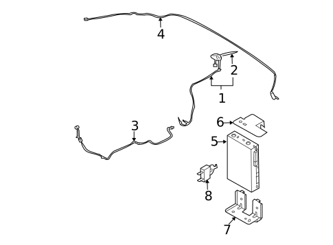 Antenna & Radio for 2008 Nissan Versa #0