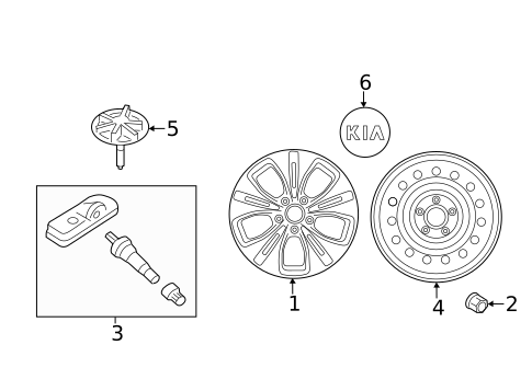 Wheels for 2018 Kia Soul EV #2