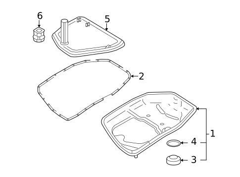 Gaskets & Sealing Systems for 2005 Audi A6 Quattro #0
