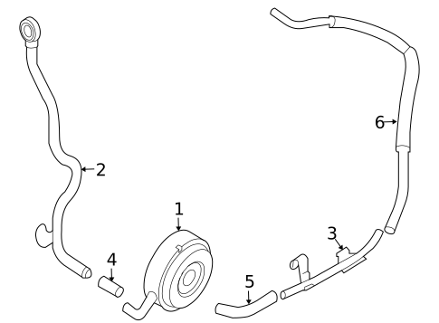 Oil Cooler for 2017 Nissan Altima #0