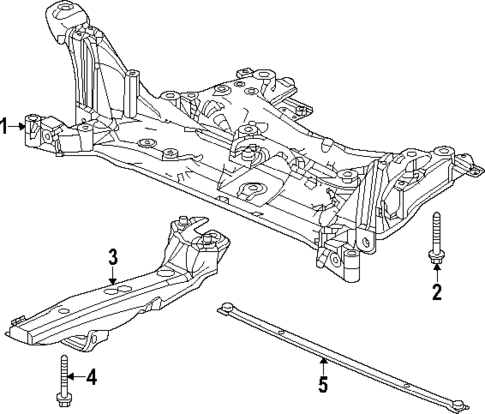 Suspension Mounting for 2023 Honda Accord #0