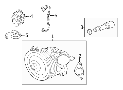 Water Pump for 2022 Jaguar F-Pace #0