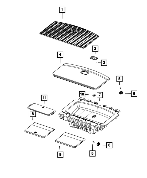 Panels - Moldings - Scuff Plates, Pillar, Cowl, 1/4 Panel Trim and Cargo Covers for 2021 Jeep Grand Cherokee L #8
