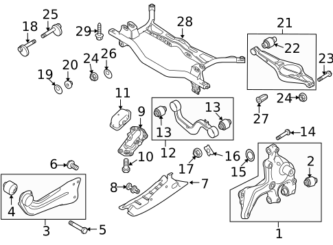 Rear Suspension for 2009 Audi TT Quattro #2