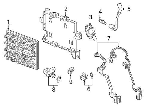 Powertrain Control for 2018 GMC Savana 3500 #0