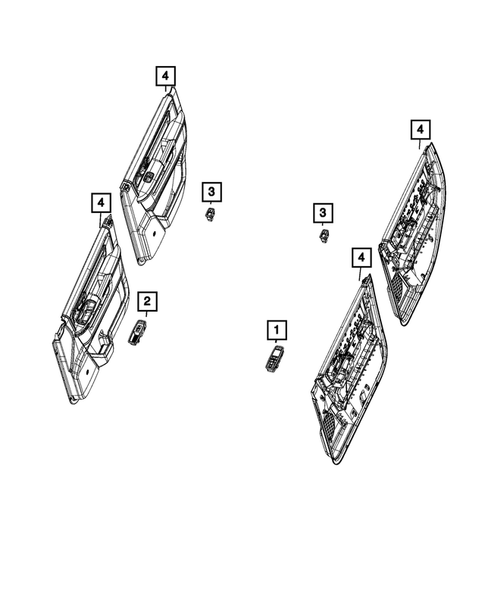 Switches for 2021 Ram 1500 Classic #1