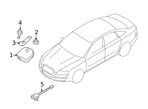 Anti-Theft Components for 2013 Audi RS5 #0