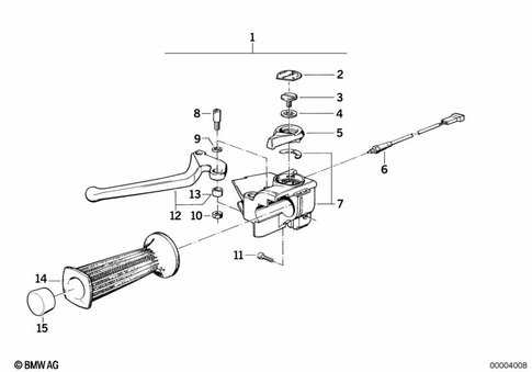 Control Assembly for 1988 BMW-Motorrad K 100 LT #2