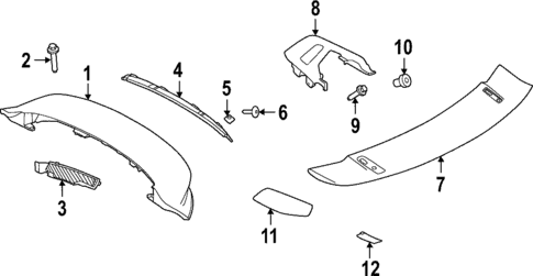Spoiler for 2025 Porsche 911 #0