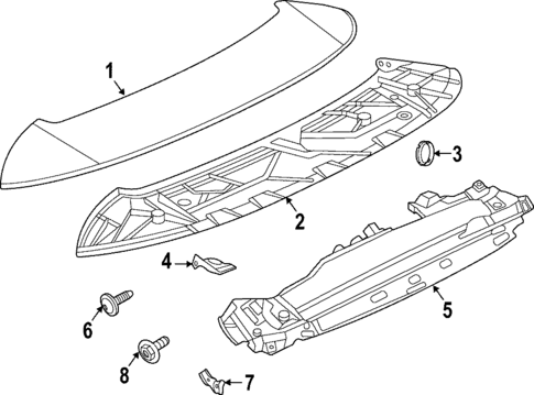 Spoiler for 2025 Porsche 911 #1
