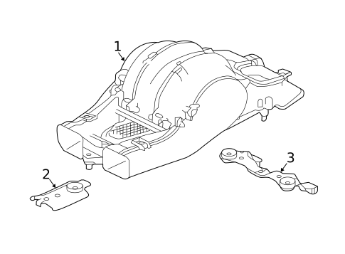 Blower Motor & Fan for 2020 Jaguar F-Pace #0