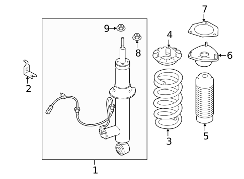 Struts & Components for 2020 INFINITI Q50 #5