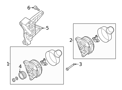 Alternator for 2019 Audi S4 #0