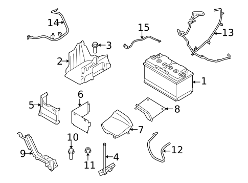 Battery for 2010 Volvo V70 #0