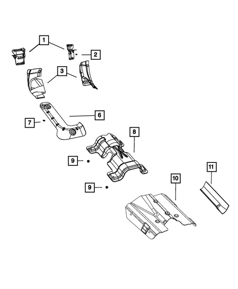 Exhaust System for 2016 Dodge Challenger #1
