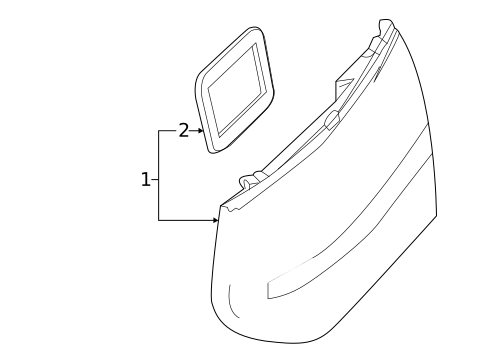 Tail Lamps for 2021 Mercedes-Benz E63 AMG S #1