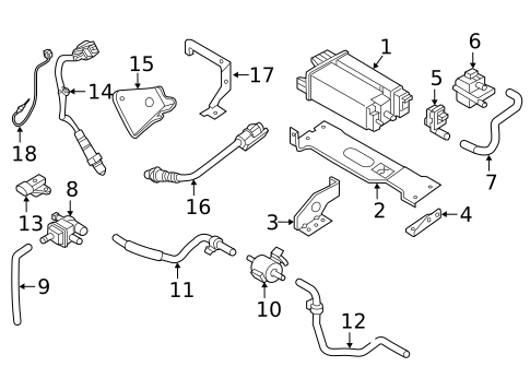 Emission Components for 2023 Nissan TITAN #58